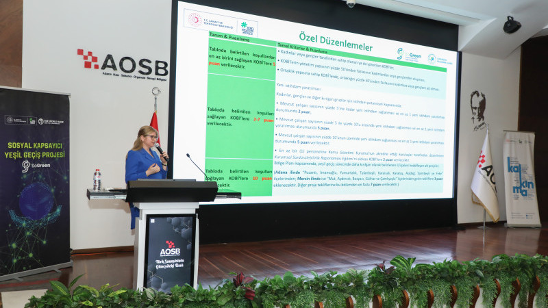 AOSB’de Yeşil Geçiş Hamlesi