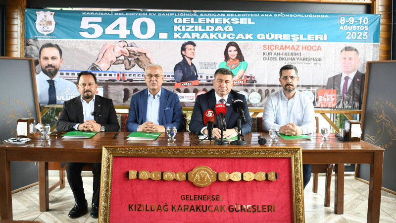 Kızıldağ Karakucak Güreşleri Start Verdi