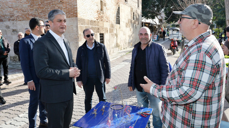 VALİ MUSTAFA YAVUZ’DAN ESNAF VE VATANDAŞ ZİYARETLERİ  