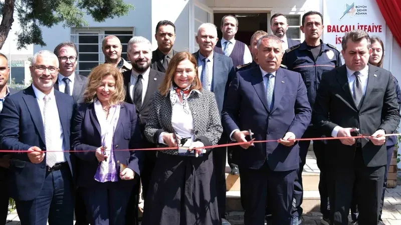 Çukurova Üniversitesi ve Büyükşehir'den Güç Birliği: 23. İtfaiye İstasyonu Balcalı'da Açıldı!