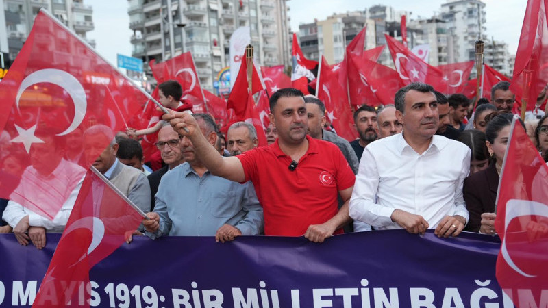 ÇUKUROVA’DA 19 MAYIS COŞKUSU MEYDANLARA SIĞMADI